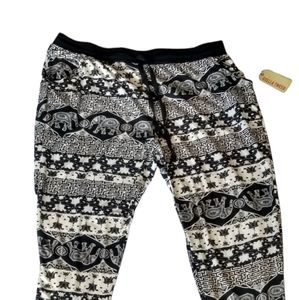 Boho athleisure pants 2x